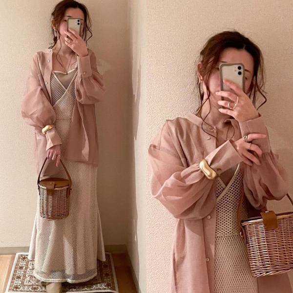 「一癖」あるからこそ可愛い…？！【しまむら】”メッシュワンピース”の着回しコーデ特集♡