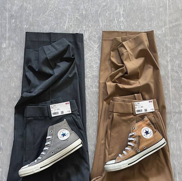 「即決」して「速攻買いに行った」！！【ユニクロ】”タックワイドボトムス”が超優秀♡