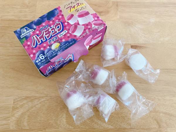 想像以上にハイチュウ！？「衝撃的なほど再現度高めです！」【ローソン】森永製菓ハイチュウアイス