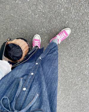 「細かいデザイン」がホントにおしゃれ！【しまむら】”ワンピース”が「かわいすぎ」