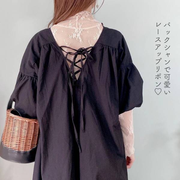 「細かいデザイン」がホントにおしゃれ！【しまむら】”ワンピース”が「かわいすぎ」