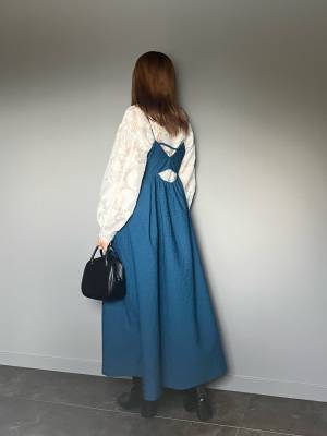 「毎回褒められる」”ワンピース”を見つけてしまった！！【Alleybywcloset】のフクレフラワーキャミドレスが「オススメ」です！！