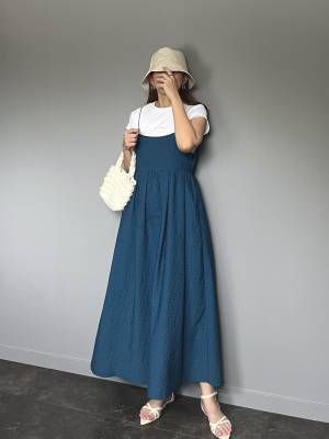 「毎回褒められる」”ワンピース”を見つけてしまった！！【Alleybywcloset】のフクレフラワーキャミドレスが「オススメ」です！！