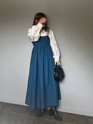 「毎回褒められる」”ワンピース”を見つけてしまった！！【Alleybywcloset】のフクレフラワーキャミドレスが「オススメ」です！！