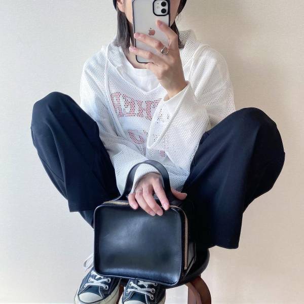 大ブーム、発生中♡【しまむら】パーカーもカーデも、これ一択！「メッシュアイテム」