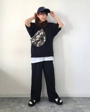 「コスパ最高」「使い勝手◎」【GU】二の腕カバーも叶う♡「スウェT」が大活躍な件。