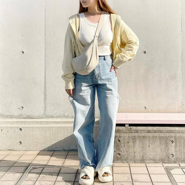 “ぷくぷく感”に、ヤラレタッ♡【GU】持ってたら、おしゃれさん認定！「バズりサンダル」