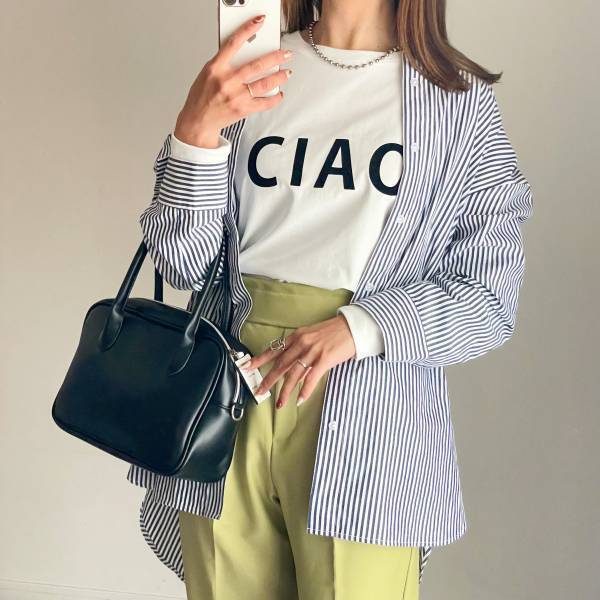 「着回し無限大」「重宝」すること間違いなしッ！【aquagarage】“優秀ロゴT”♡