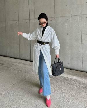 あなたはどう着る？おしゃれさんから学ぶ、白シャツの着こなし術