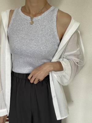 ずっと待ってたぁぁ！！「全色欲しい」【ユニクロ】“パット付きアシメタンク”まとめ