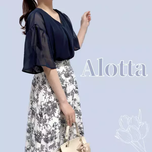 1000円台！？「高コスパ♡」「オフィスにもぴったり♡」【Alotta】“ひんやりブラウス”特集