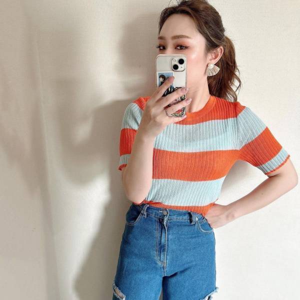 「絶妙でとにかく可愛すぎて罪やわぁ〜」【しまむら】「絶対欲しい！」ってなる！”ボーダートップス”特集