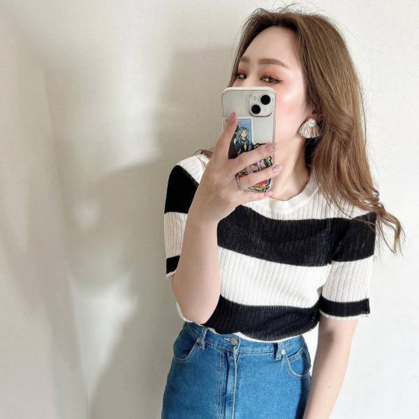 「絶妙でとにかく可愛すぎて罪やわぁ〜」【しまむら】「絶対欲しい！」ってなる！”ボーダートップス”特集