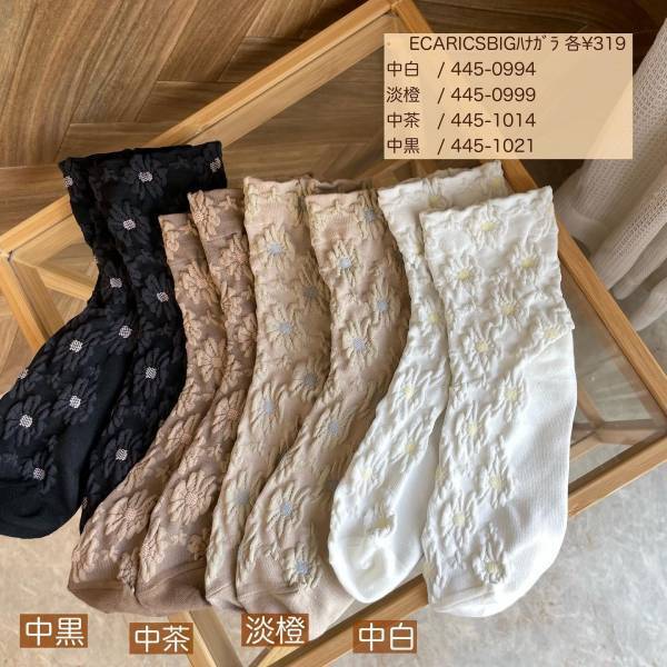 「毎回発売される度に購入」しちゃう！！【しまむら】デザインが目を惹く”オシャレソックス”特集