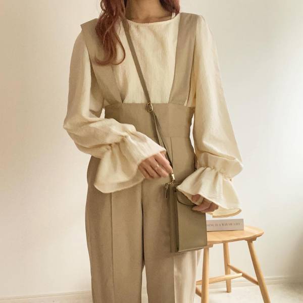 「めっちゃ可愛くて」買っちゃいました！【しまむら】”サロペット”が「リアル」に使える！