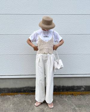 【ロゴＴシャツ】の季節！おしゃれな着こなしって？夏のおすすめ5style