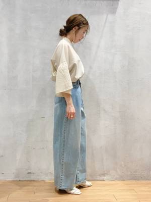 こりゃ、センス良いわぁ♡【ローリーズファーム】太ももカバーも◎「今っぽデニム」