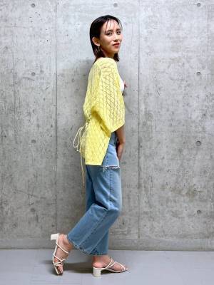 こりゃ、センス良いわぁ♡【ローリーズファーム】太ももカバーも◎「今っぽデニム」