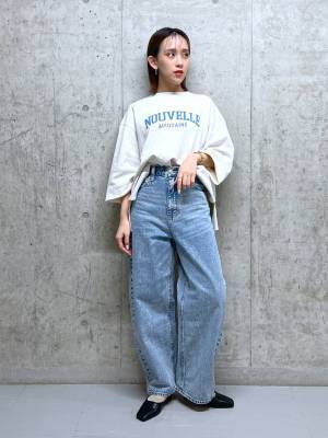 こりゃ、センス良いわぁ♡【ローリーズファーム】太ももカバーも◎「今っぽデニム」