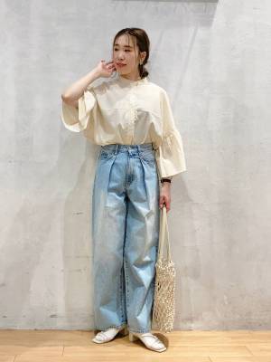 こりゃ、センス良いわぁ♡【ローリーズファーム】太ももカバーも◎「今っぽデニム」