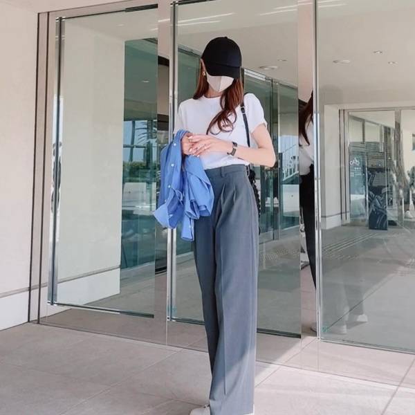 ユニ女「毎年買ってる！！」【ユニクロ】結局、シンプルが最強♡ 「ベストバイ白T」