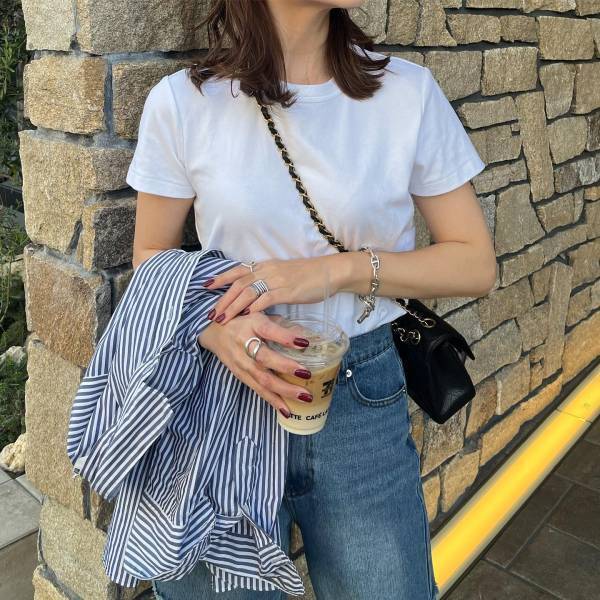 ユニ女「毎年買ってる！！」【ユニクロ】結局、シンプルが最強♡ 「ベストバイ白T」