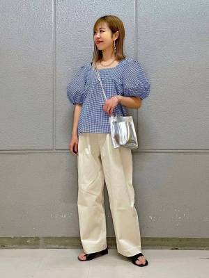 ＜低身長さん、見てーッ♡＞【グローバルワーク】こりゃ、可愛い！ 夏の「主役級ブラウス」