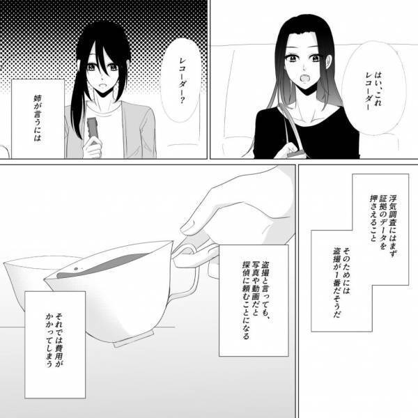 『浮気疑惑の夫』について姉に相談…すると”ある機械”を渡された！？→抵抗感を抱き、嫁、葛藤…