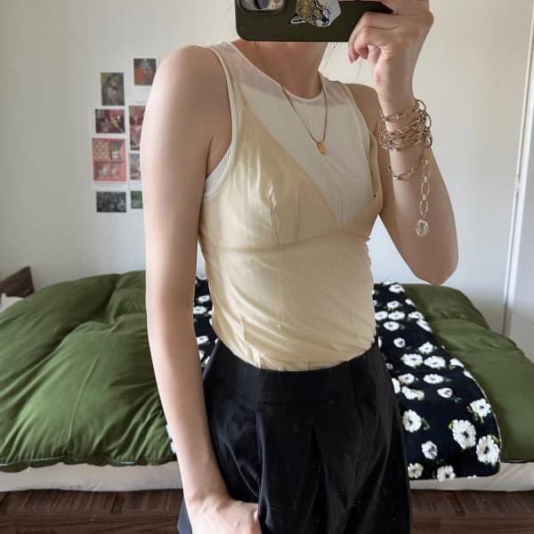 ＜想像以上に万能でした（泣）＞【ユニクロ × Mame】シルエット最高！！「大人気トップス]