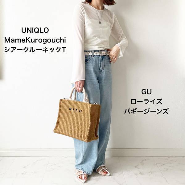 ＜想像以上に万能でした（泣）＞【ユニクロ × Mame】シルエット最高！！「大人気トップス]