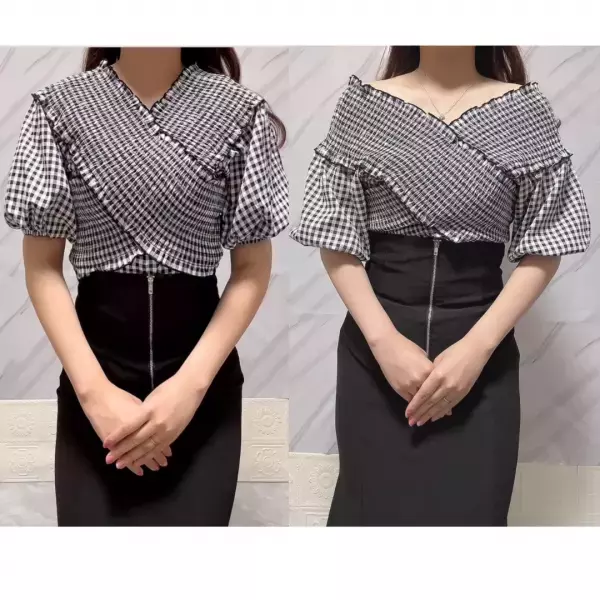 「マイナス5キロ見え」で「凄くスタイルアップできて驚き」【clear】“2way仕様ブラック”コーデ