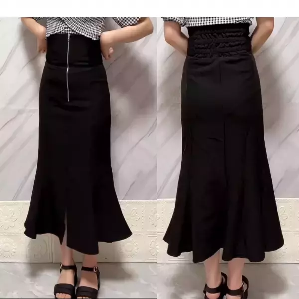 「マイナス5キロ見え」で「凄くスタイルアップできて驚き」【clear】“2way仕様ブラック”コーデ