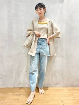 店員さんもリアルに購入！！【ローリーズファーム】腰回りもカバー◎ 「半袖ジャケット」が買い！