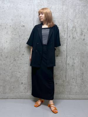 店員さんもリアルに購入！！【ローリーズファーム】腰回りもカバー◎ 「半袖ジャケット」が買い！