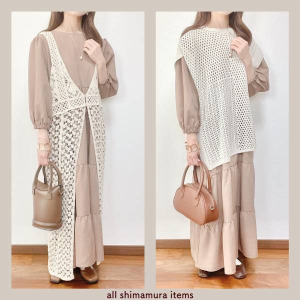 コスパ最強服かよっ！？【しまむら】前後2WAYで超優秀！！「モテワンピ」♡