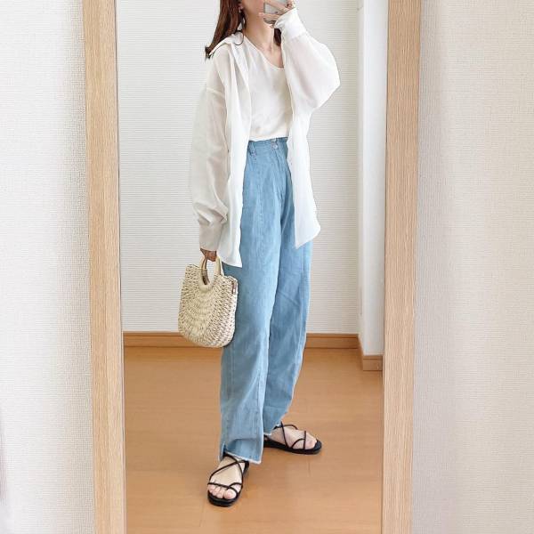 ハイ、&#8221;おしゃれさん&#8221;認定♡♡【ハニーズ】コーデが一気に見違える！ 高見え「かごバッグ」