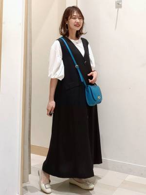 あ、ありがたいッ（泣）【グローバルワーク】ワンピにもなる「2WAYジレワンピ」♡