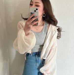 「もぅ可愛いやつ」短丈で「バランスよく見える」【しまむら】”ショート丈ブルゾン”がオシャレ