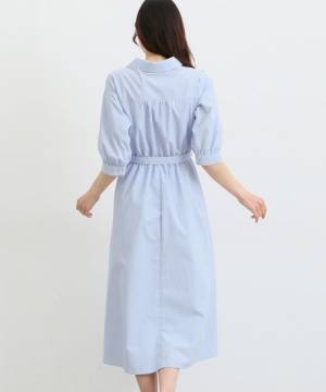 やっぱ「この柄」最強♡【ハニーズ】1枚あると助かるぅー！「ストライプ柄ワンピ」