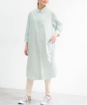 やっぱ「この柄」最強♡【ハニーズ】1枚あると助かるぅー！「ストライプ柄ワンピ」