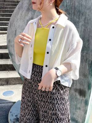 ＜★5評価で、大優勝！！＞【JEANASIS】ヘルシーな透け感♡ 「シアーシャツ」が優秀な件。