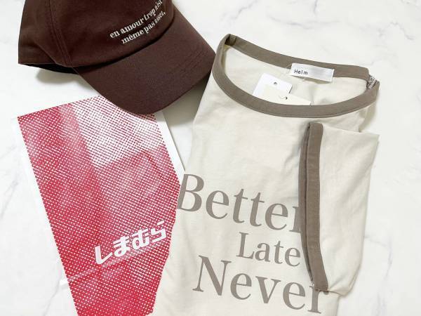 「一目惚れして即購入」1000円以下は衝撃すぎ！【しまむら】“ラテカラーリンガーT”がかわいい