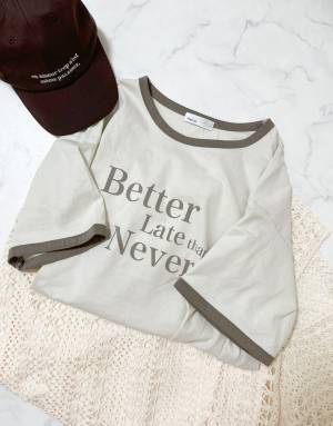 「一目惚れして即購入」1000円以下は衝撃すぎ！【しまむら】“ラテカラーリンガーT”がかわいい