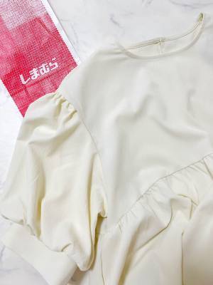 「ポワン」生地がかわいいッ♡「春夏にぴったり」【しまむら】“chocoさんコラボワンピ”紹介！