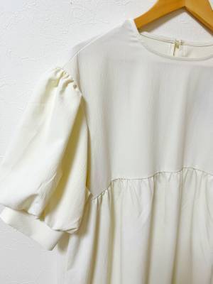 「ポワン」生地がかわいいッ♡「春夏にぴったり」【しまむら】“chocoさんコラボワンピ”紹介！