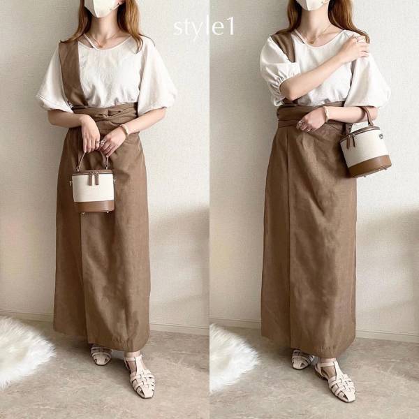 「一癖ありだけどシンプル」で「好評」だって〜！！【しまむら】合わせやすい”淡色コーデ”4選