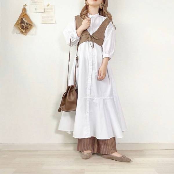 重ね着したい！【ビスチェ】のススメ