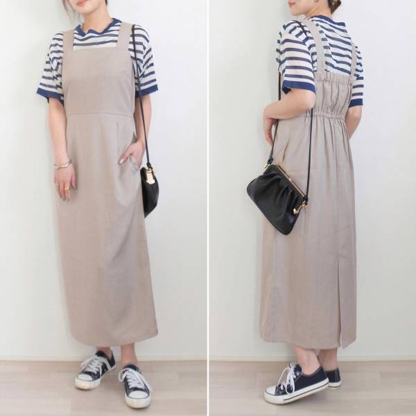 その実力、「最高傑作」！【GU】マニアも絶賛♡「ベージュワンピ」