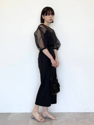 春夏も「黒」が正解♡【ローリーズファーム】超便利！オシャレ度MAX「黒スカート」♡