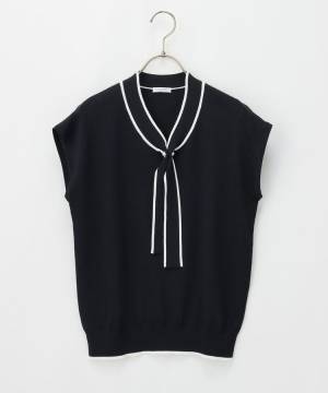 ＜迷った朝は、これ一択♡＞ 【ハニーズ】こりゃ優秀！ アクセいらずの「パール付きトップス」